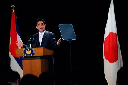 Shinzo Abe, ex primer ministro de Japón