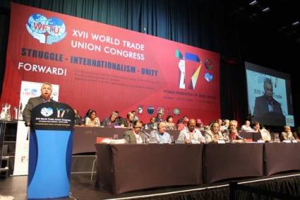 Cuba resultó reelecta en una de las vicepresidencias del Consejo Presidencial de la Federación Sindical Mundial sábado en Sudáfrica