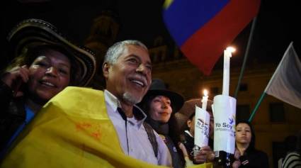 El pueblo colombiano celebró el nuevo acuerdo de paz