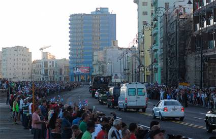 Parten cenizas de Fidel Castro en Caravana de la Libertad por toda Cuba