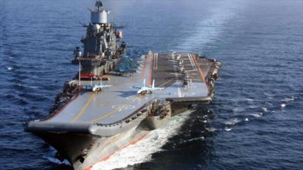 El grupo aeronaval ruso, liderado por el portaaviones «Almirante Kuznetsov», cambió el curso de la guerra en Siria
