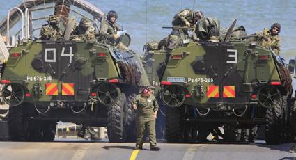 La OTAN intensifica sus ejercicios bélicos en un cerco a Rusia. 