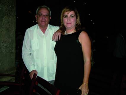 Eusebio Leal y Magda Resik