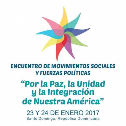 Encuentro de movimientos sociales y fuerzas políticas 