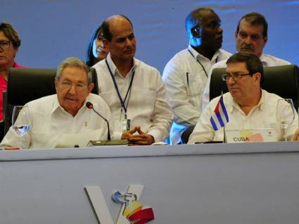Raúl Castro en V Cumbre de la Celac