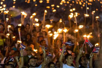 Marcha de las antorchas