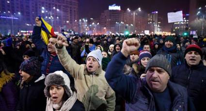 Protestas en Rumania por polémica medida del gobierno