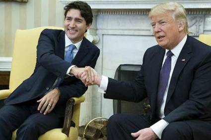 Trudeau y Trump