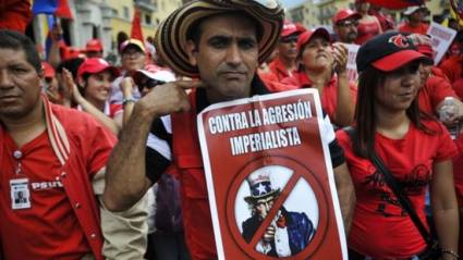 Los venezolanos repudian la injerencia yanqui.