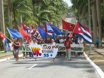 Militancia juvenil guantanamera