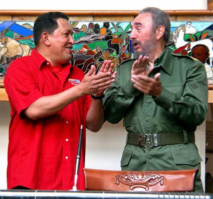 Chávez y Fidel