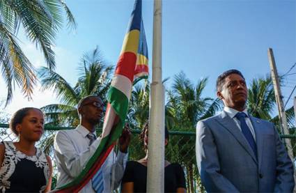 El Presidente de Seychelles