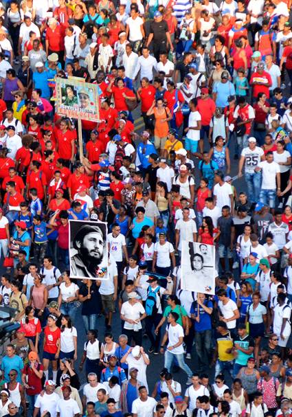 Primero de mayo en Cuba 