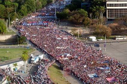 Primero de mayo en Cuba 