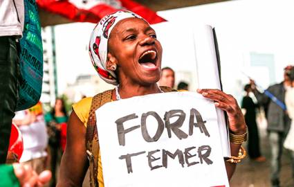 Fora Temer es el grito que sacude a Brasil