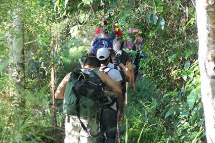 Ascender por Cuba, con Maceo y Che