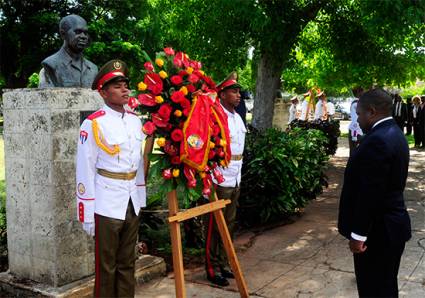 Filipe Jacinto Nyusi, presidente de Mozambique