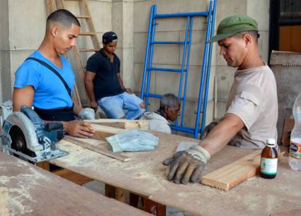 Jóvenes trabajadores