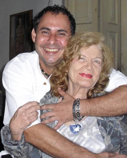 Carilda Oliver y Raidel Hernández