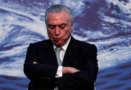 Michel Temer, expresidente de Brasil.