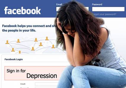 La depresión ha sido asociada a la adicción por las redes sociales. 