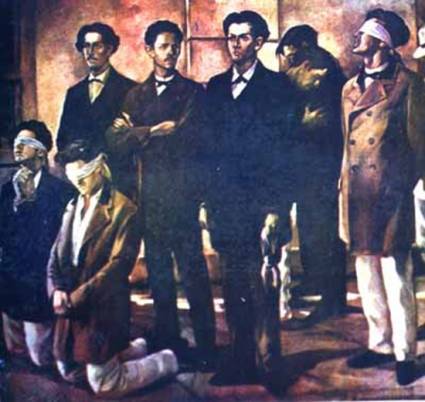 Estudiantes fusilados el 27 de noviembre de 1871