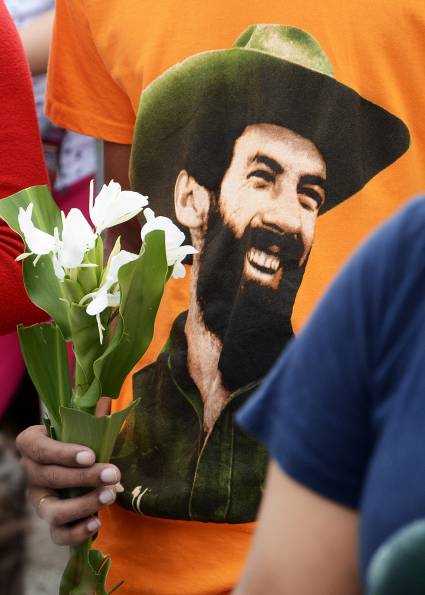 Desde hace 58 años el pueblo cubano recuerda con flores a uno de sus héroes más queridos