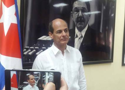 Viceministro de Relaciones Exteriores de Cuba, Rogelio Sierra, 