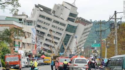 Terremoto en Taiwán