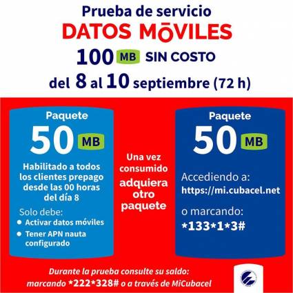 Nueva prueba de internet por datos móviles