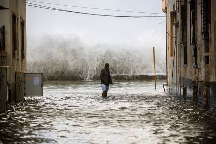 Inundaciones en Malecón.