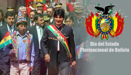 Décimo aniversario del Estado Plurinacional de Bolivia