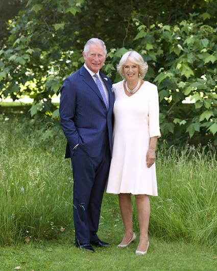 Sus Altezas Reales el Príncipe de Gales y la Duquesa de Cornualles