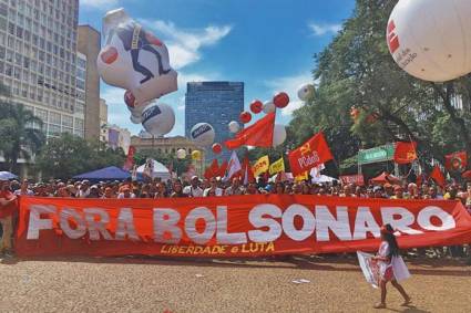Huelga contra Bolsonaro