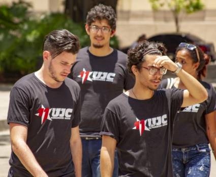 En la histórica Universidad de La Habana, símbolo de rebeldía nacional, se realiza el balance de la UJC como parte del proceso orgánico del 11no. Congreso de la organización juvenil