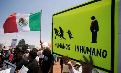 Manifestaciones contra Trump a El Paso