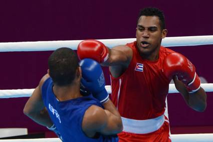 Boxeador cubano Arlen López