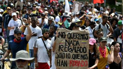 Protestas en Colombia