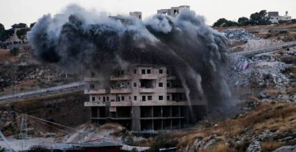 Demolicion de viviendas palestinas 
