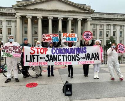Protestas contra sanciones