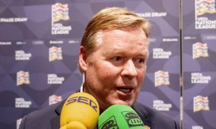 Estratega holandés Ronald Koeman