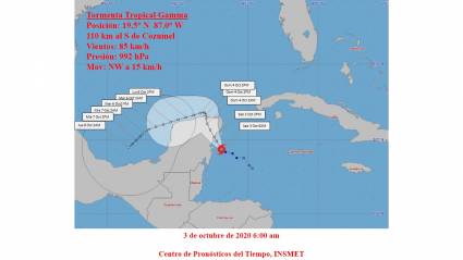 Tormenta tropical Gamma