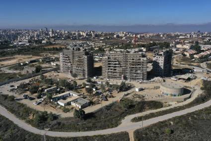 Asentamiento de Beit El en la Cisjornadia ocupada