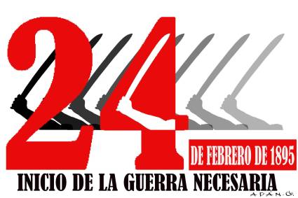 Recuerdan alzamiento del 24 de Febrero de 1895