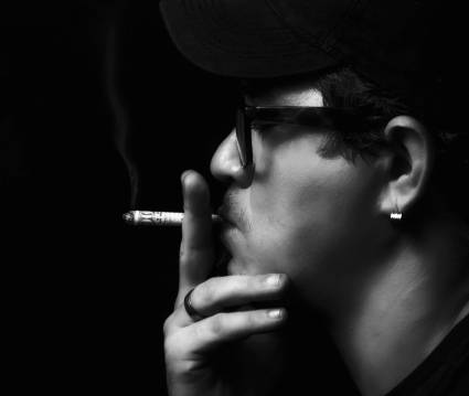 Autorretrato de un fumador