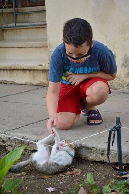 «Nemo es tan cariñoso y gracioso. Es como un hermano para mí», confiesa Fabián. 