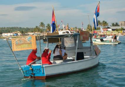 Regata desde Matanzas envía al mundo un mensaje de rechazo y condena a la política hostil de bloqueo