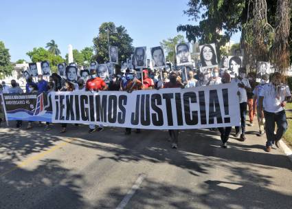 El reclamo de justicia