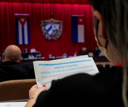 Período Ordinario de Sesiones de la Asamblea Nacional del Poder Popular desde el Palacio de Convenciones