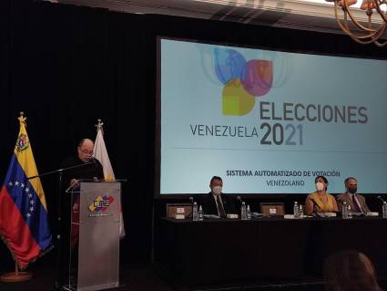 Pedro Calzadilla, presidente del Consejo Nacional Electoral